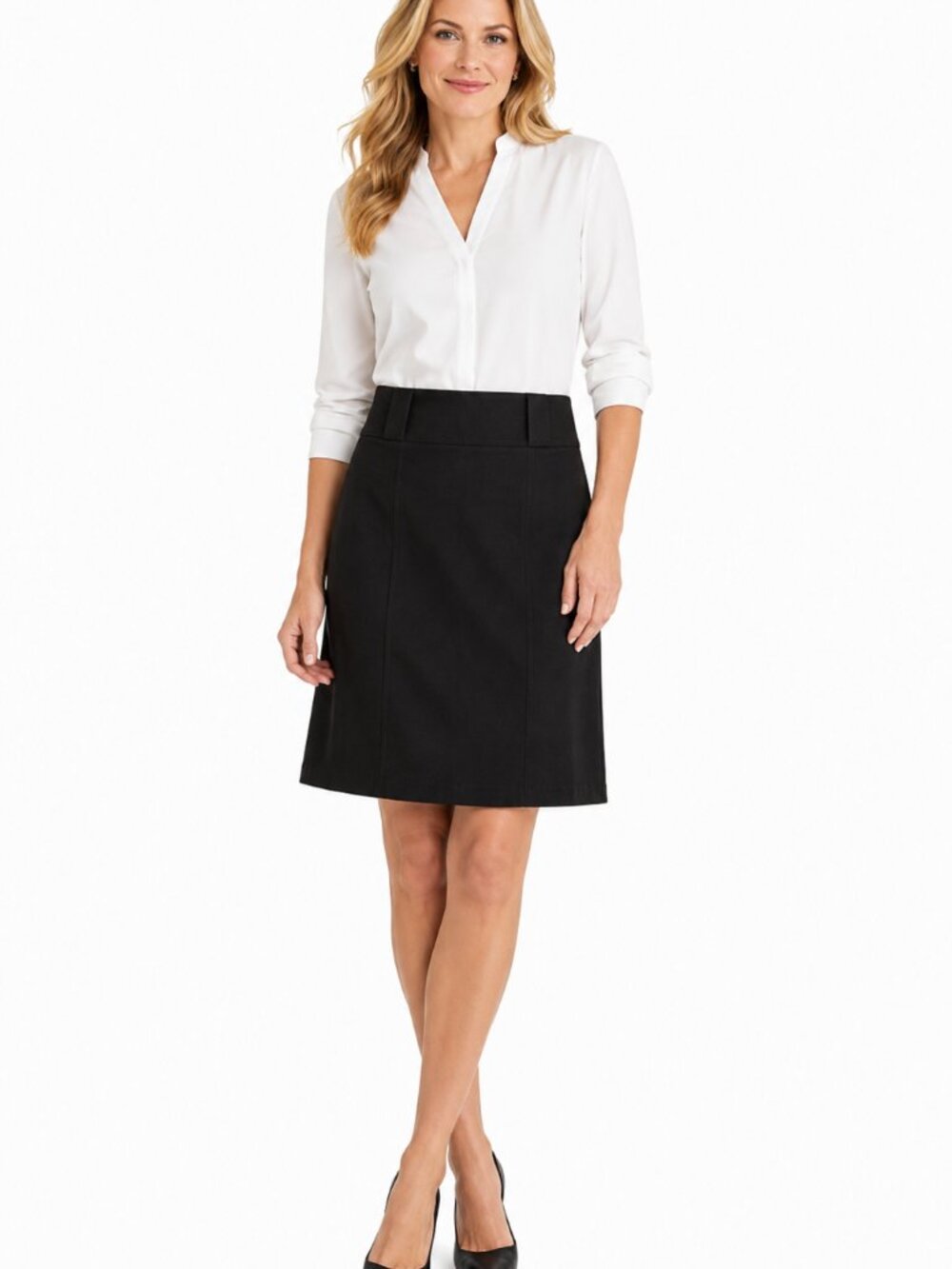 My Favorite Things Collen Lopez Women's Black Skirt Size 10